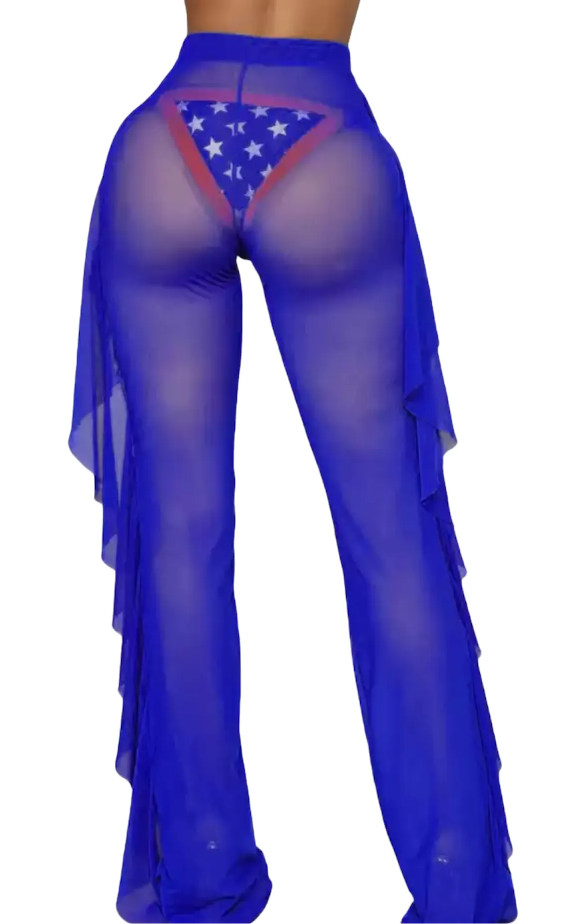 Women’s Swimsuit Coverup Ruffle Pants