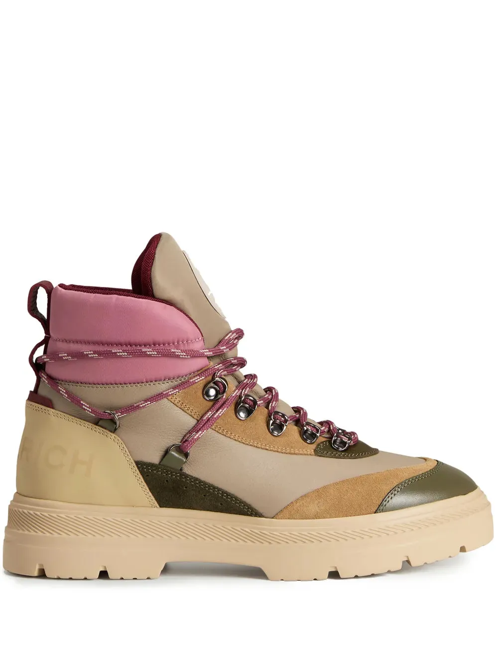 Woolrich logo-patch military boots